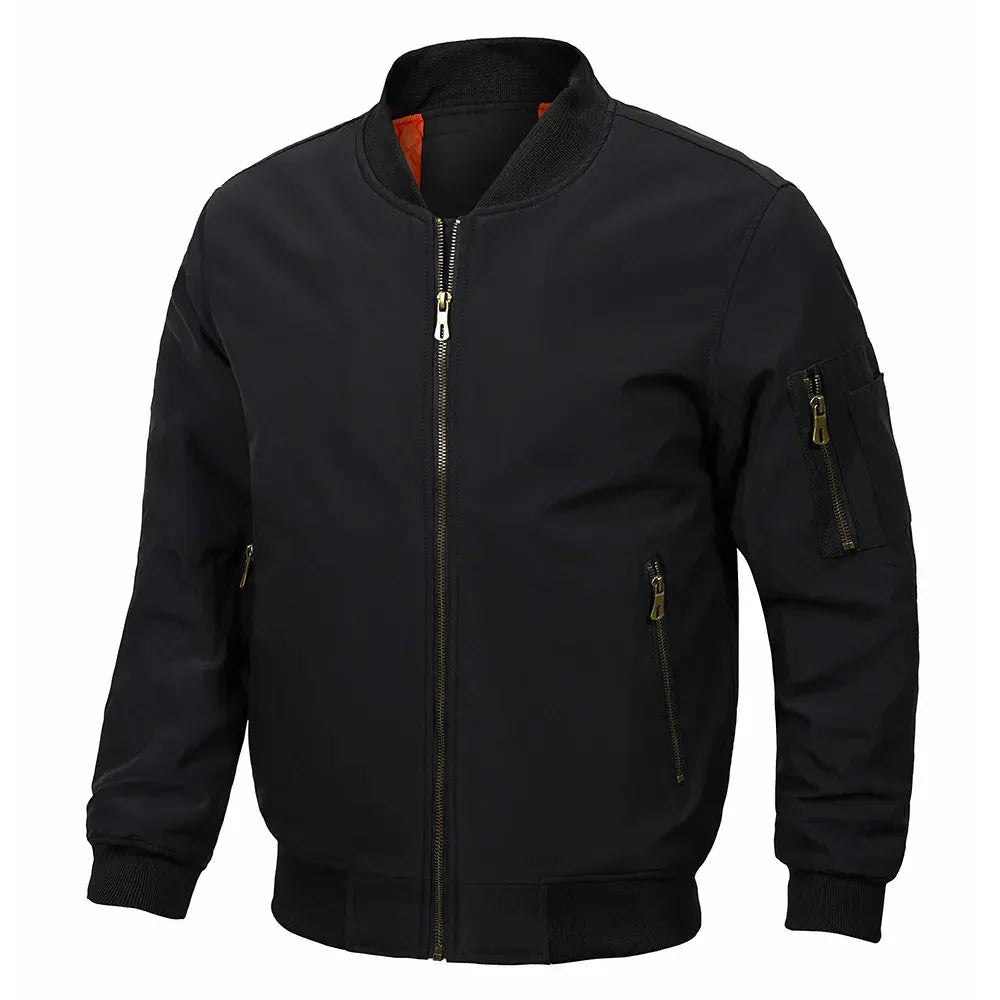 Men’s Light-weight Bomber Aviator Jacket