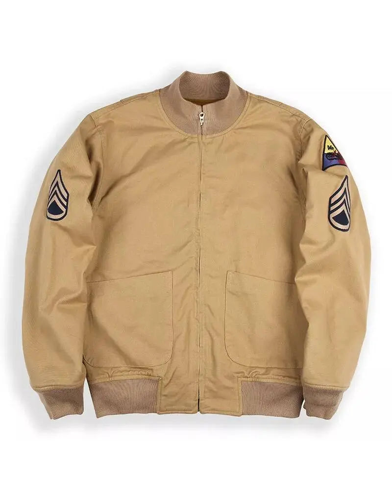 Mens US Army Military Flight Bomber Jacket