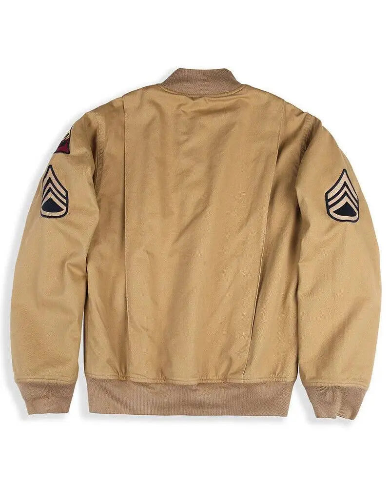 Mens US Army Military Flight Bomber Jacket