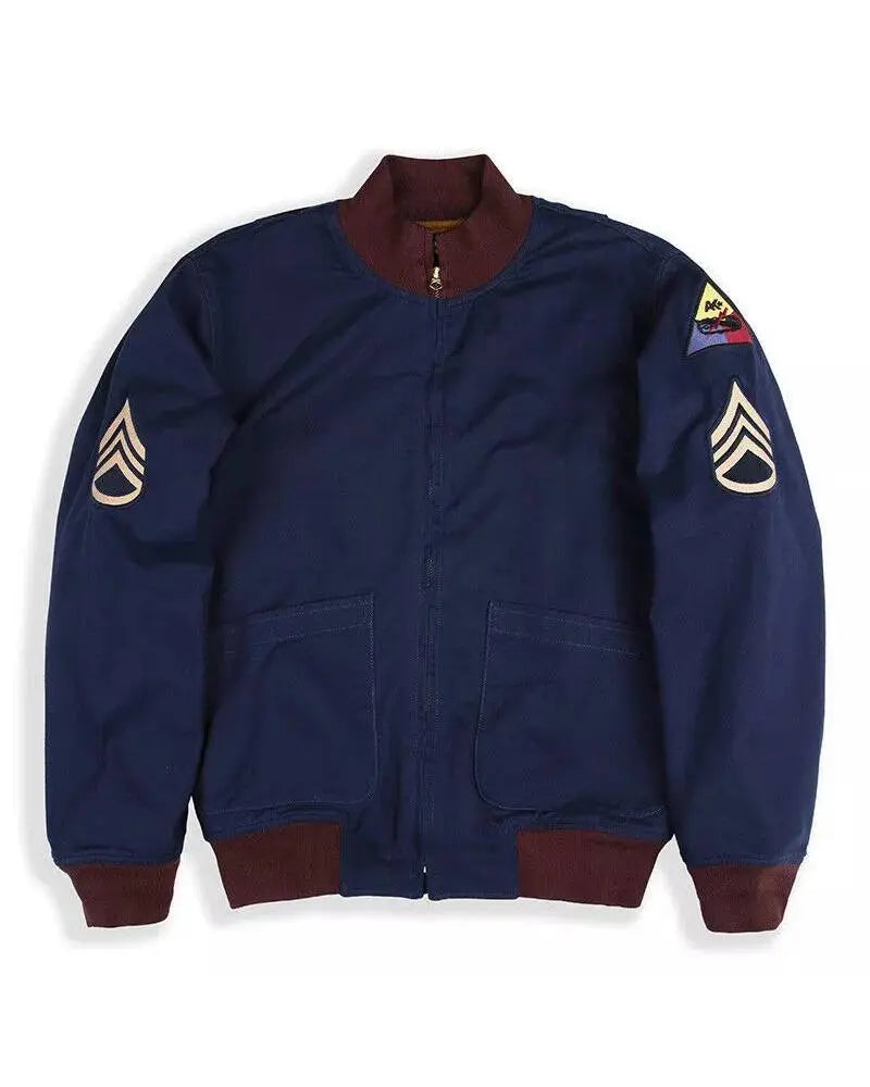 Mens US Army Military Flight Bomber Jacket