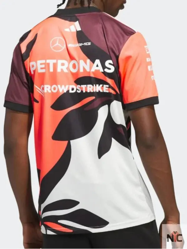 Mercedes-AMG F1 2025 Miami GP Dark Red Jersey