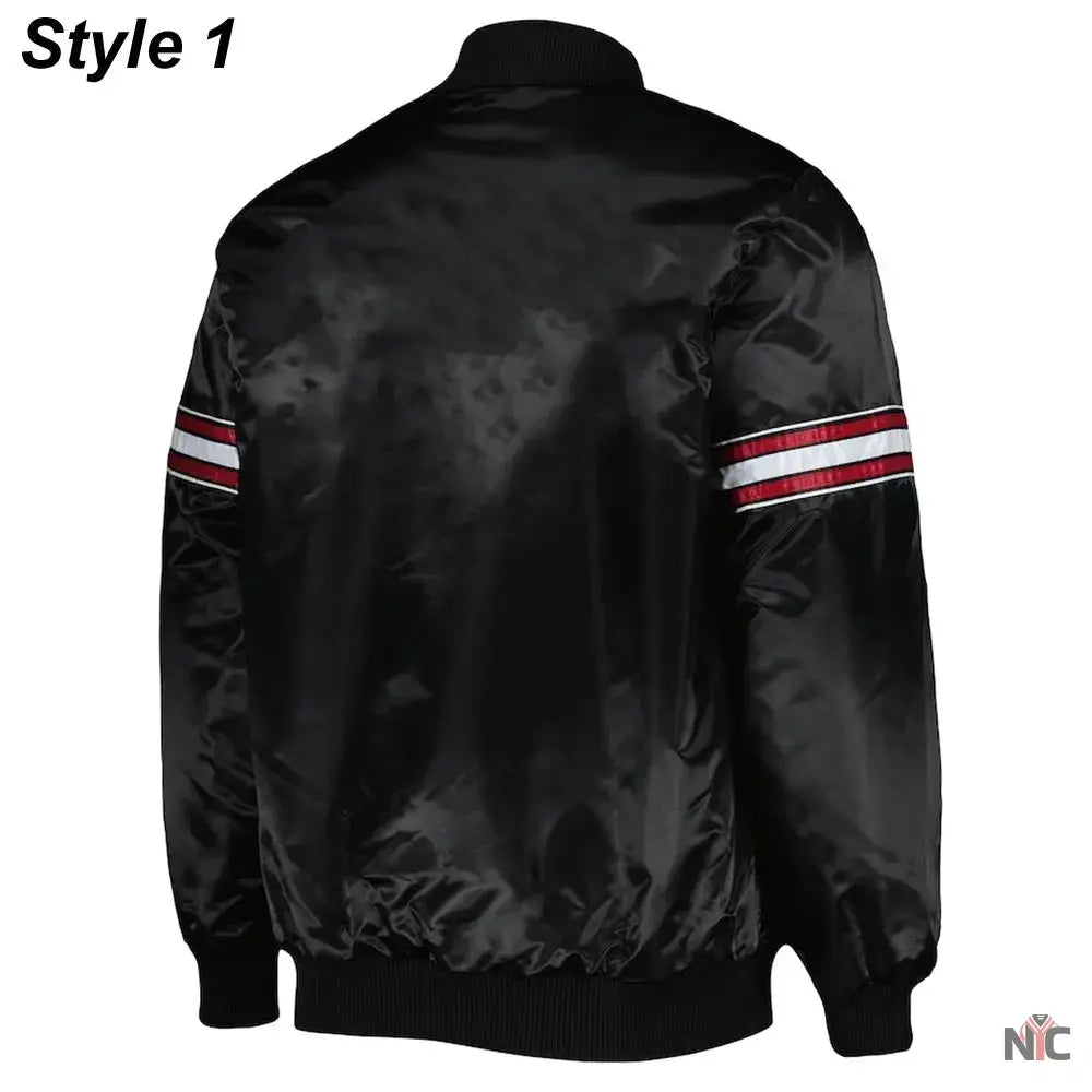 Miami Heat Pick & Roll Full-Snap Satin Jacket