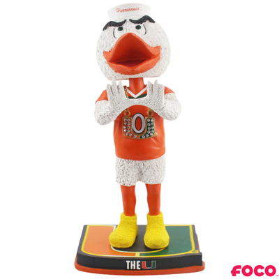 Miami Hurricanes Turnover Chain Bobblehead