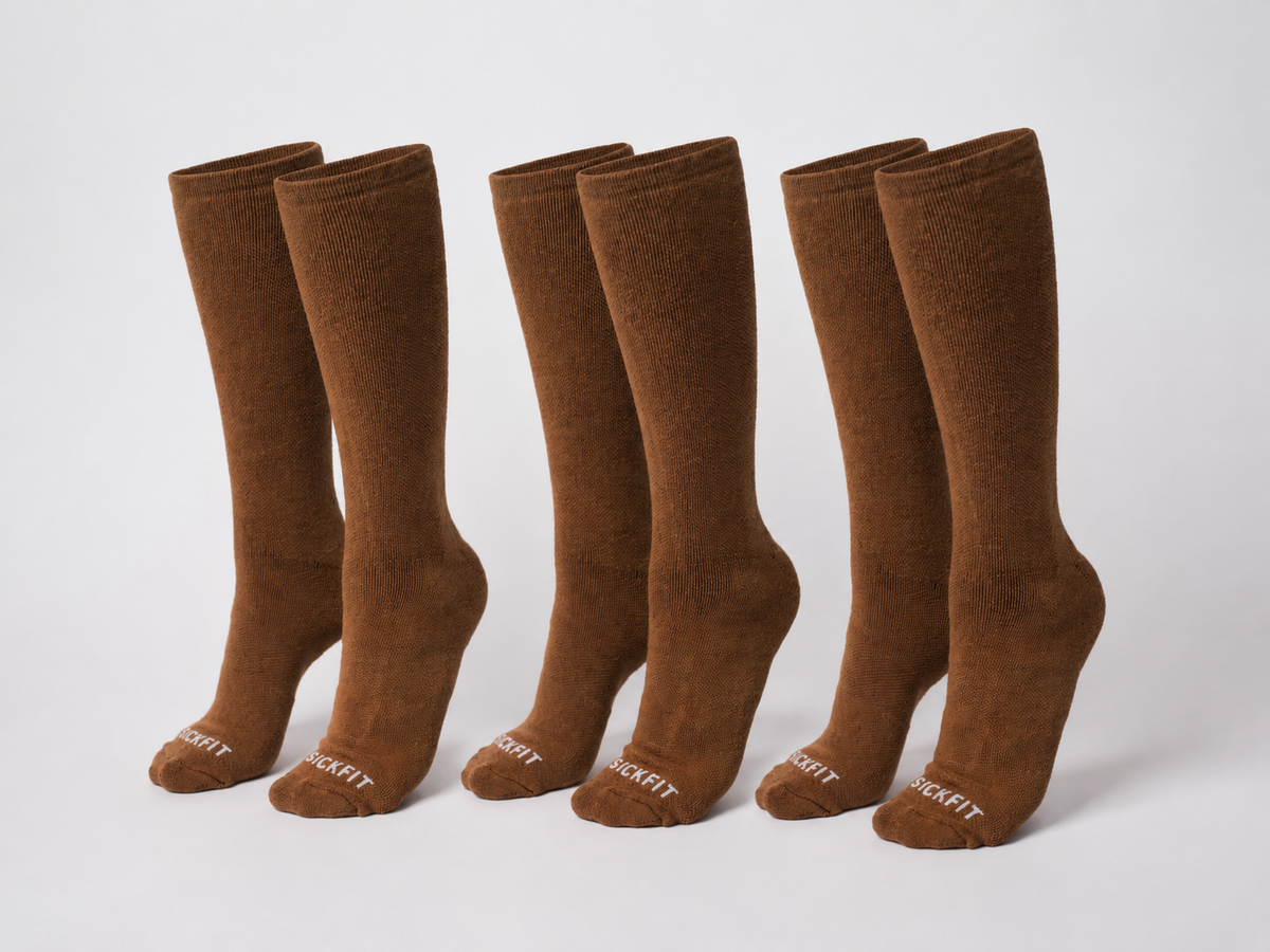 SickFit Tactical Heavyweight Boot Socks – Military-Grade, Moisture-Wicking, Compression Fit