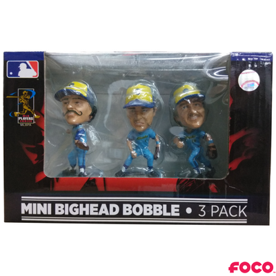 Milwaukee Brewers Mini Set of 3 Legends Bobbleheads