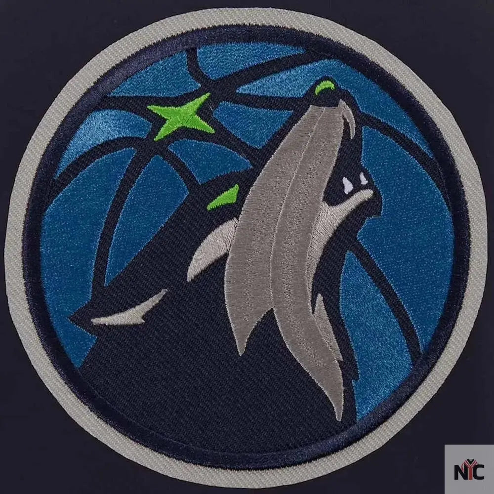 Minnesota Timberwolves Varsity Wool & Leather Jacket