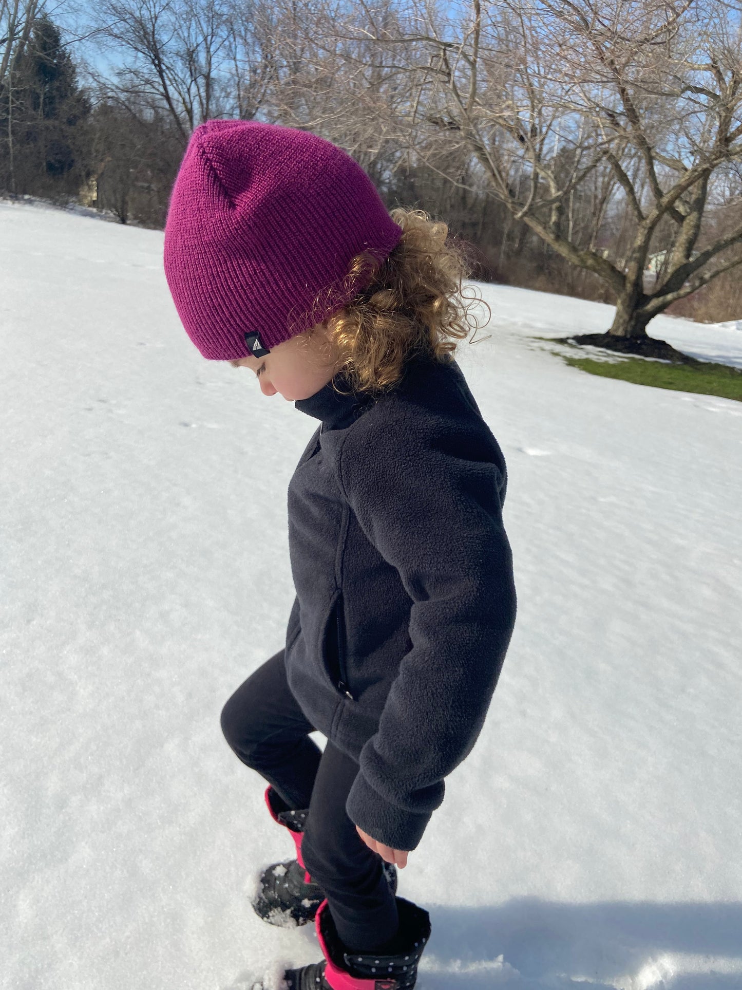 Child Acrylic Cuff Hat