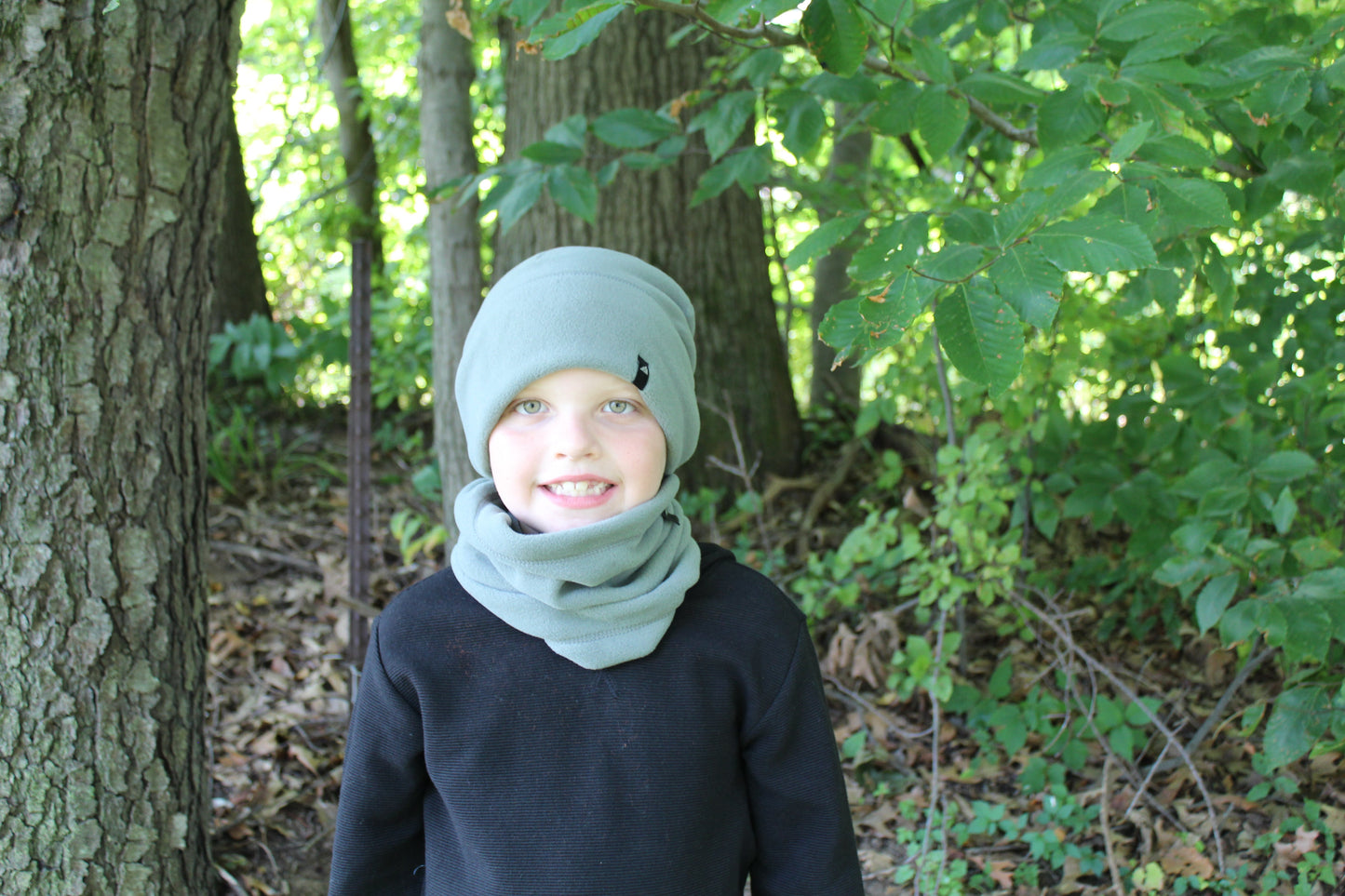 Child Fleece Cap and Neck Gaiter