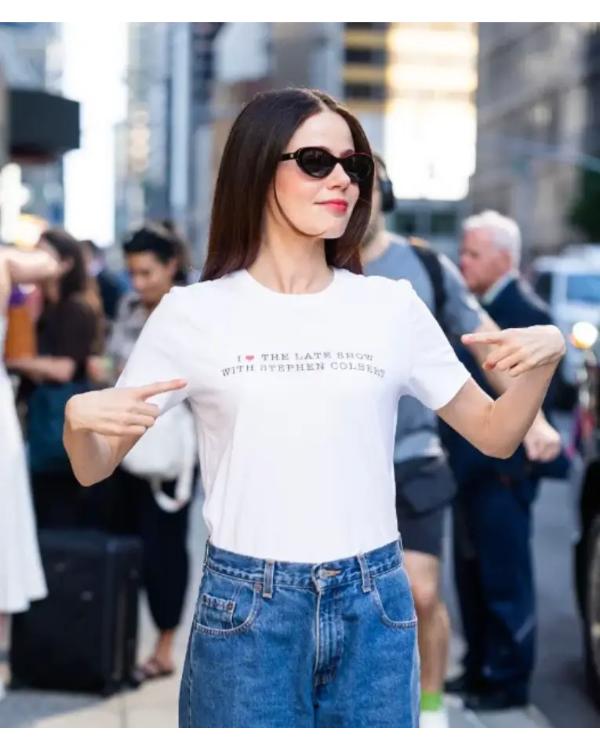 Molly Gordon I Love The Late Show with Stephen Colbert T-Shirt
