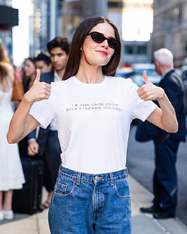 Molly Gordon NYC White T-Shirt