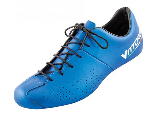 Vittoria Mondiale Road Cycling Shoes LOOK Soles (Blue) 42