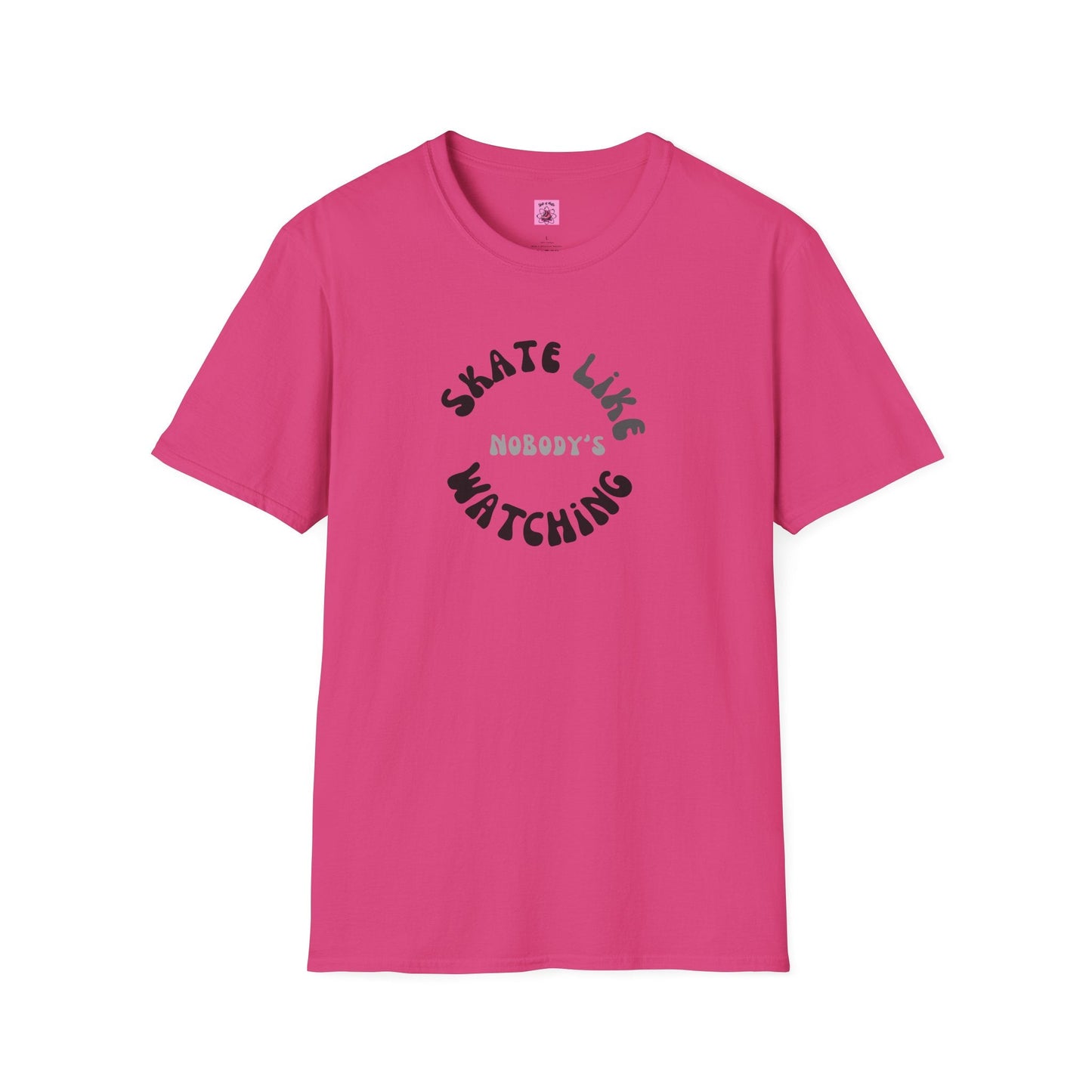 Monotone Skate Like Nobody's Watching Unisex T-Shirt