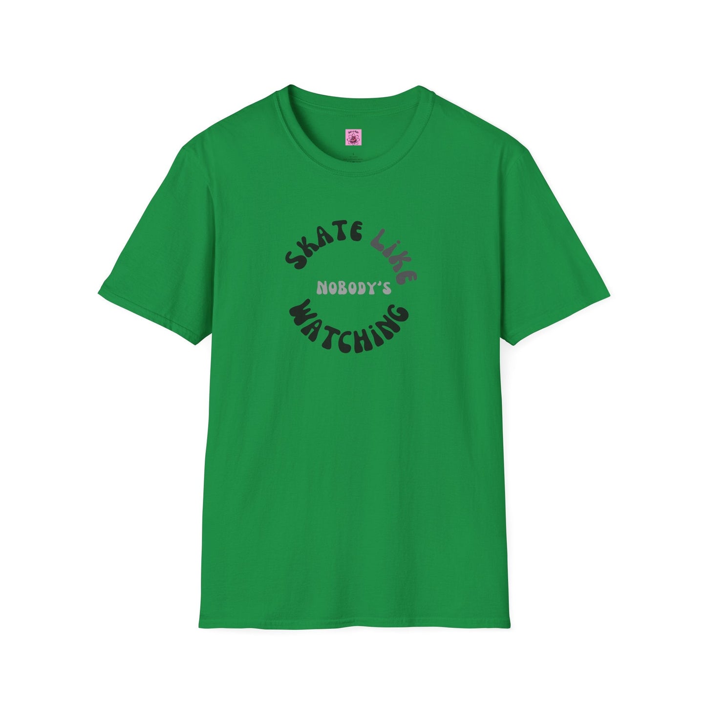 Monotone Skate Like Nobody's Watching Unisex T-Shirt