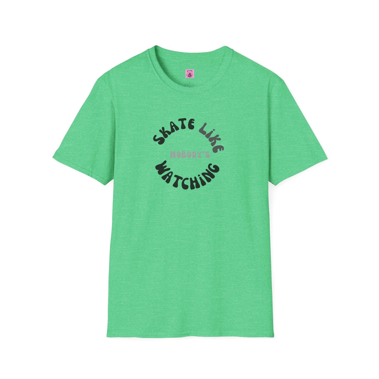 Monotone Skate Like Nobody's Watching Unisex T-Shirt