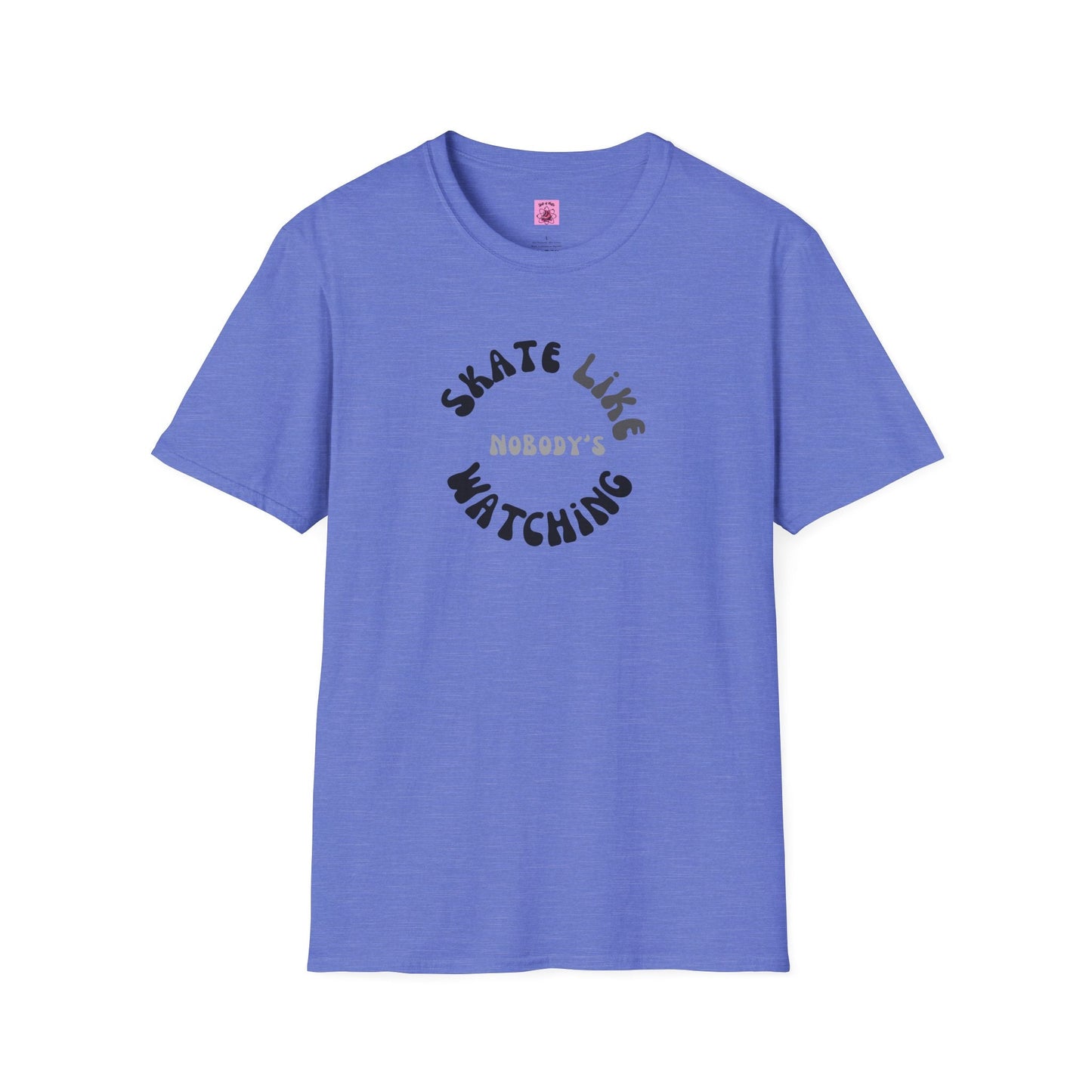 Monotone Skate Like Nobody's Watching Unisex T-Shirt