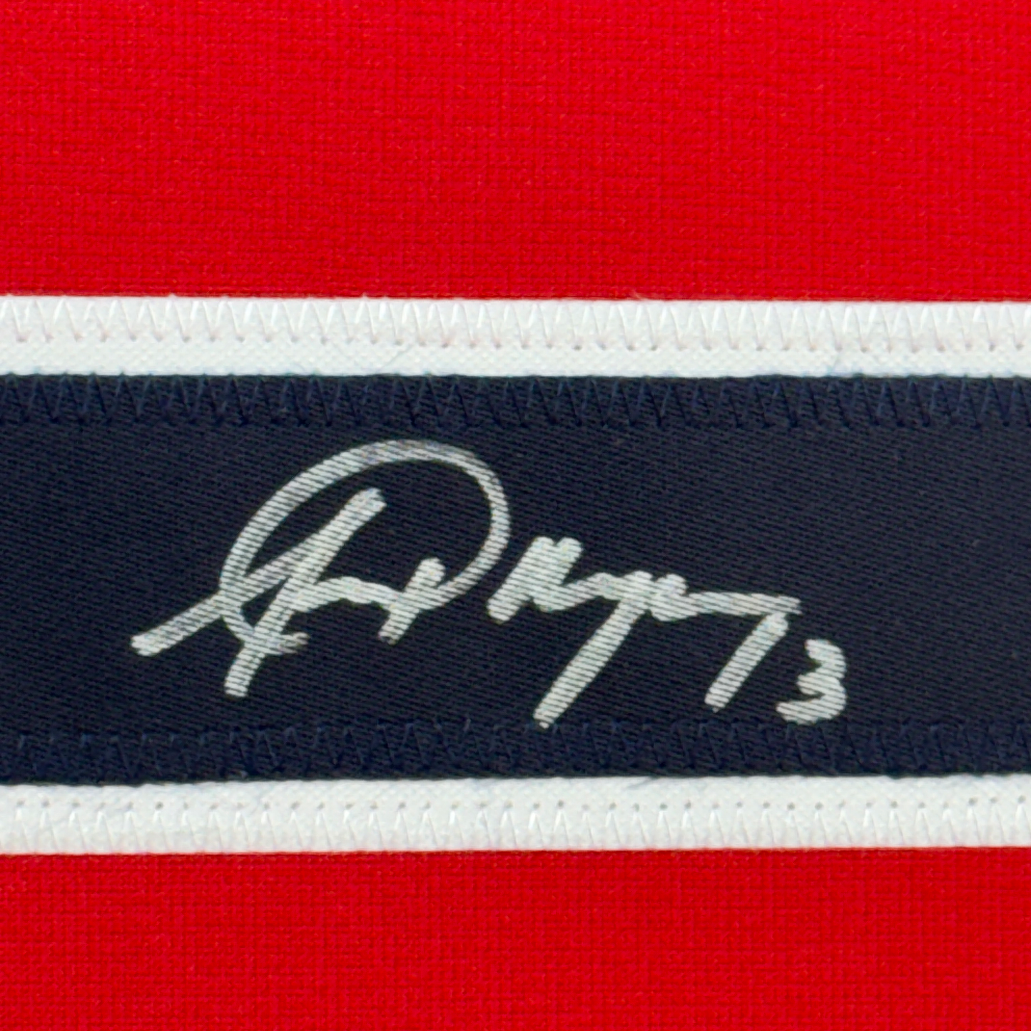 Framed Autographed/Signed Alex Morgan 35x39 Red Soccer Team USA World Cup Jersey JSA COA