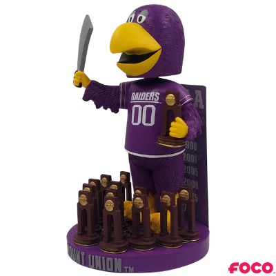 Mount Union Purple Raiders 13-Time National Champions Bobblehead