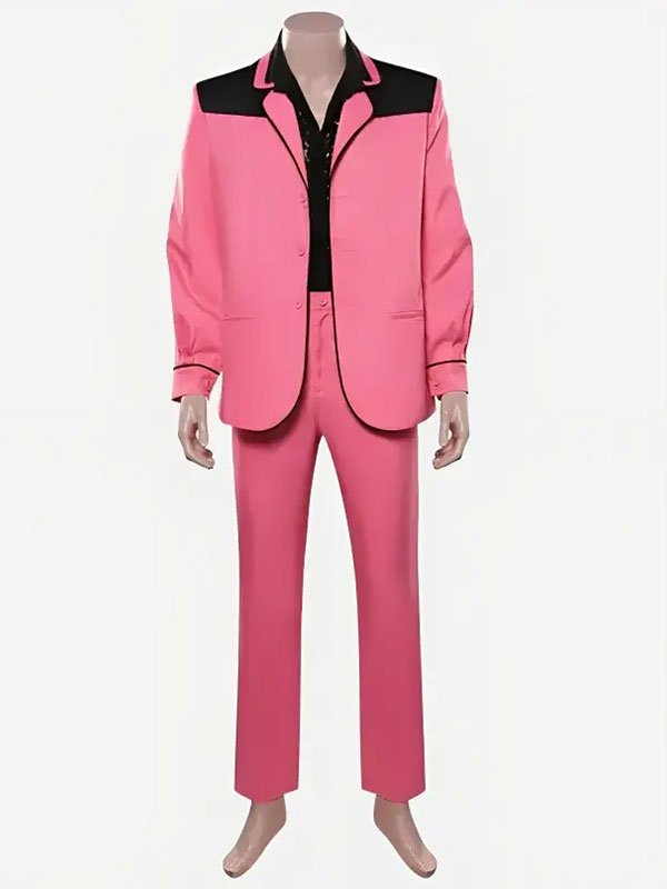 Movie Elvis Austin Butler Pink Suit