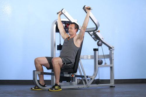 Dual Function Multi Press Combo - Muscle D Fitness - Adjustable - Multi-Position - Pin Selectorized - Chest - Shoulder - Triceps Press