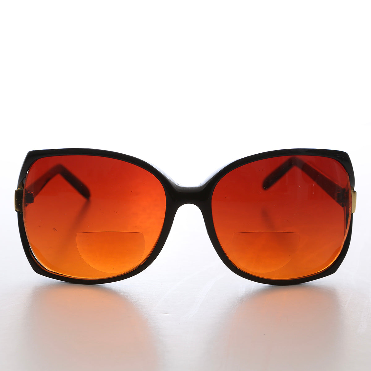 Women's Orange Lens Bifocal Reading Sunglasses - Nancy