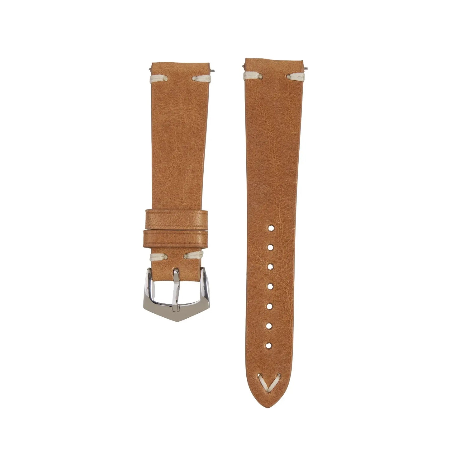 Vintage Premium Tuscan Natural Leather Watch Strap