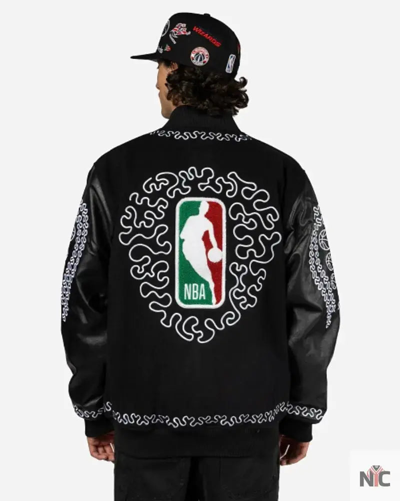 NBA Mexico City Game 2024 Varsity Jacket