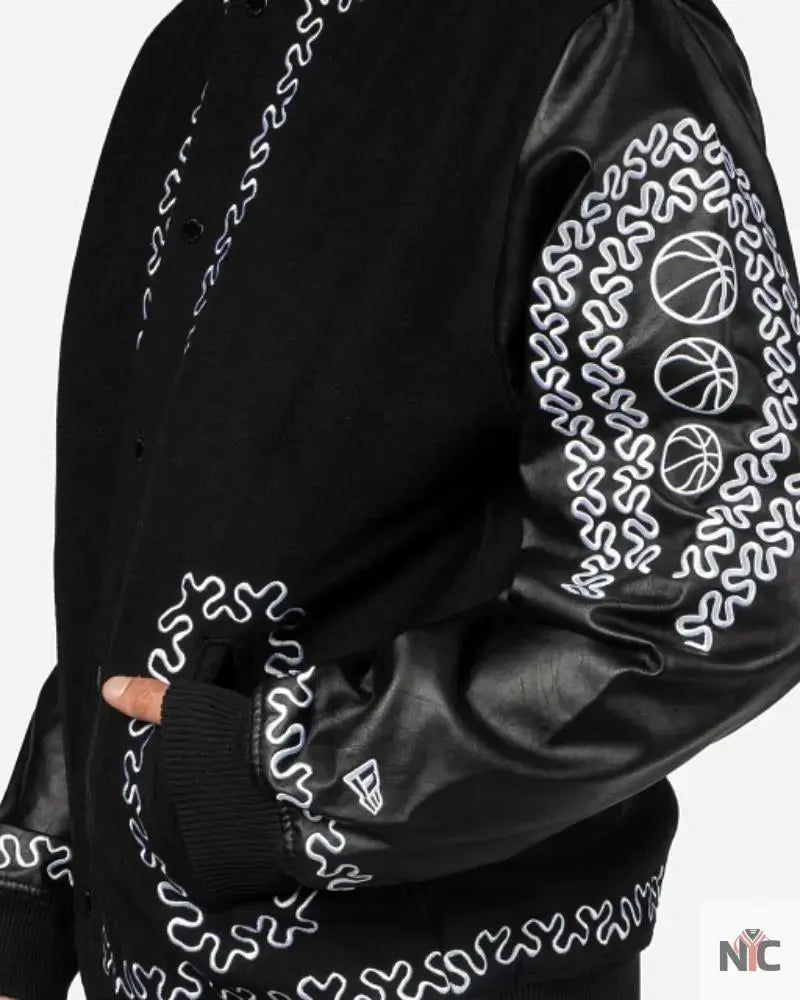NBA Mexico City Game 2024 Varsity Jacket