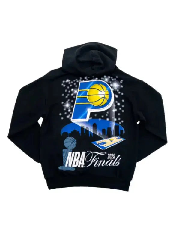 NBA Finals 2025 Indiana Pacers Black Hoodie