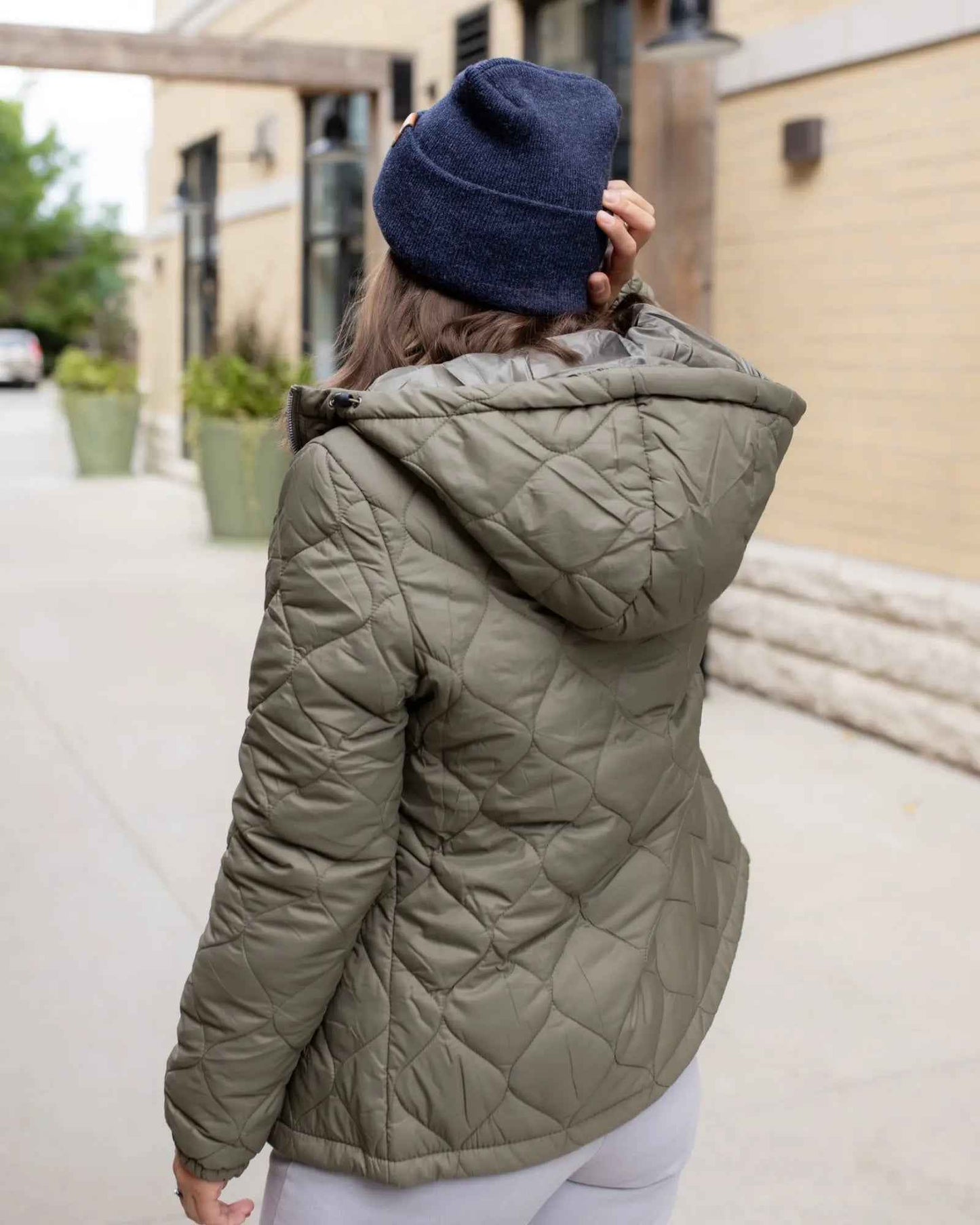 NEW HAAKWEAR H-Stitch Cuffed Beanie - Designed and Made in USA (Patented Design) - Denim Blue