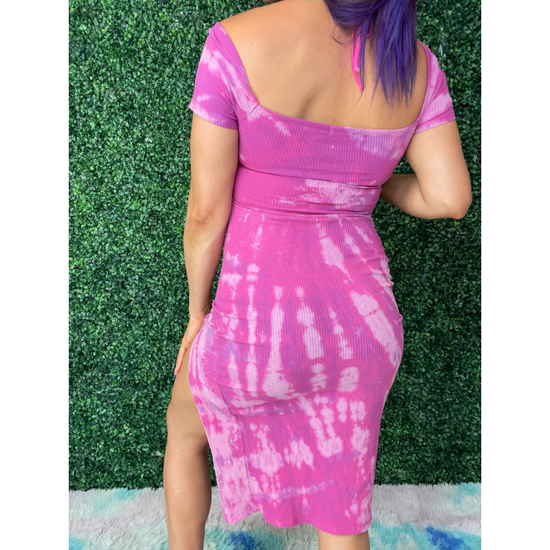 Tiedye Cross Over Dress