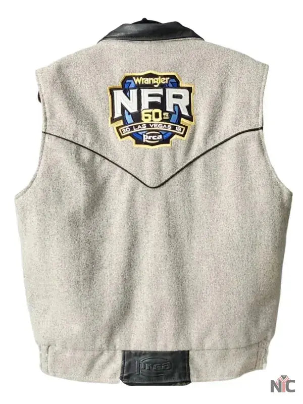 NFR Las Vegas 2018 Grey Vest