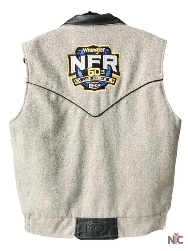 NFR Las Vegas 2018 Grey Vest