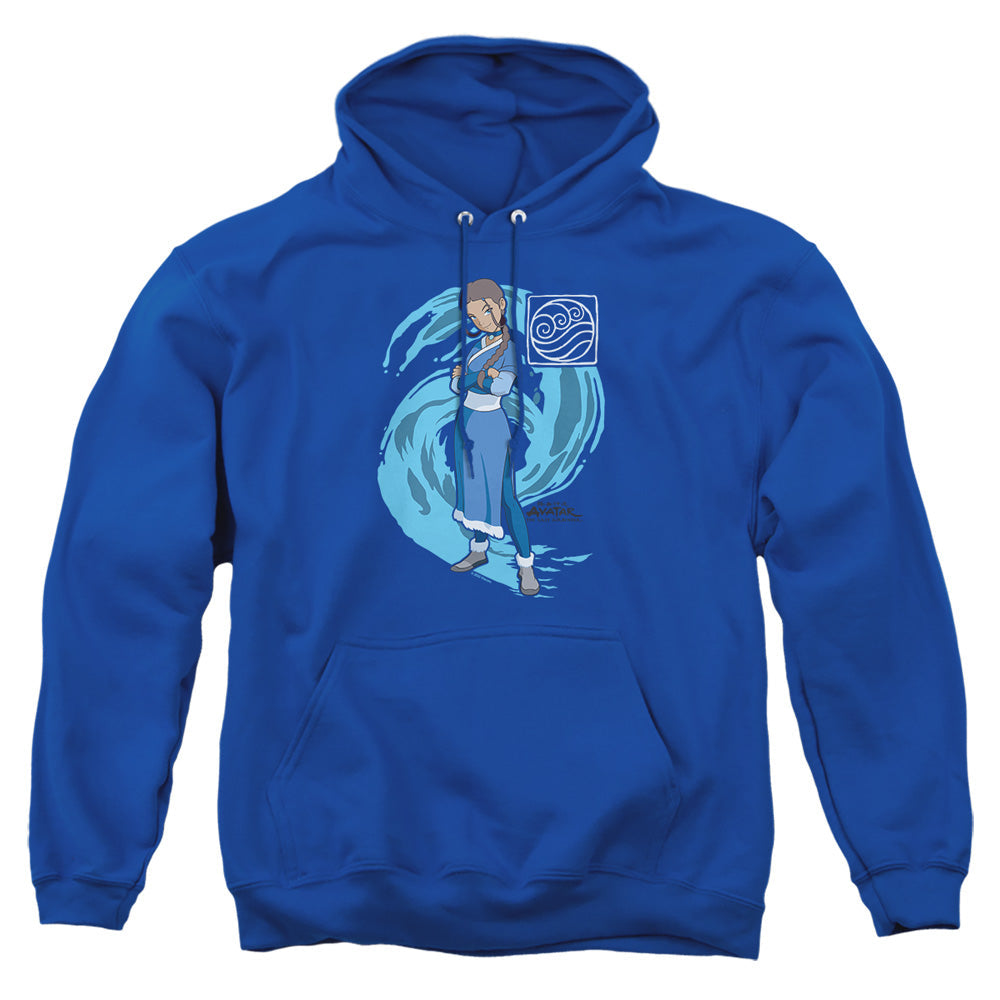 Avatar The Last Airbender Katara Water Wave Mens Hoodie Royal Officially Licensed