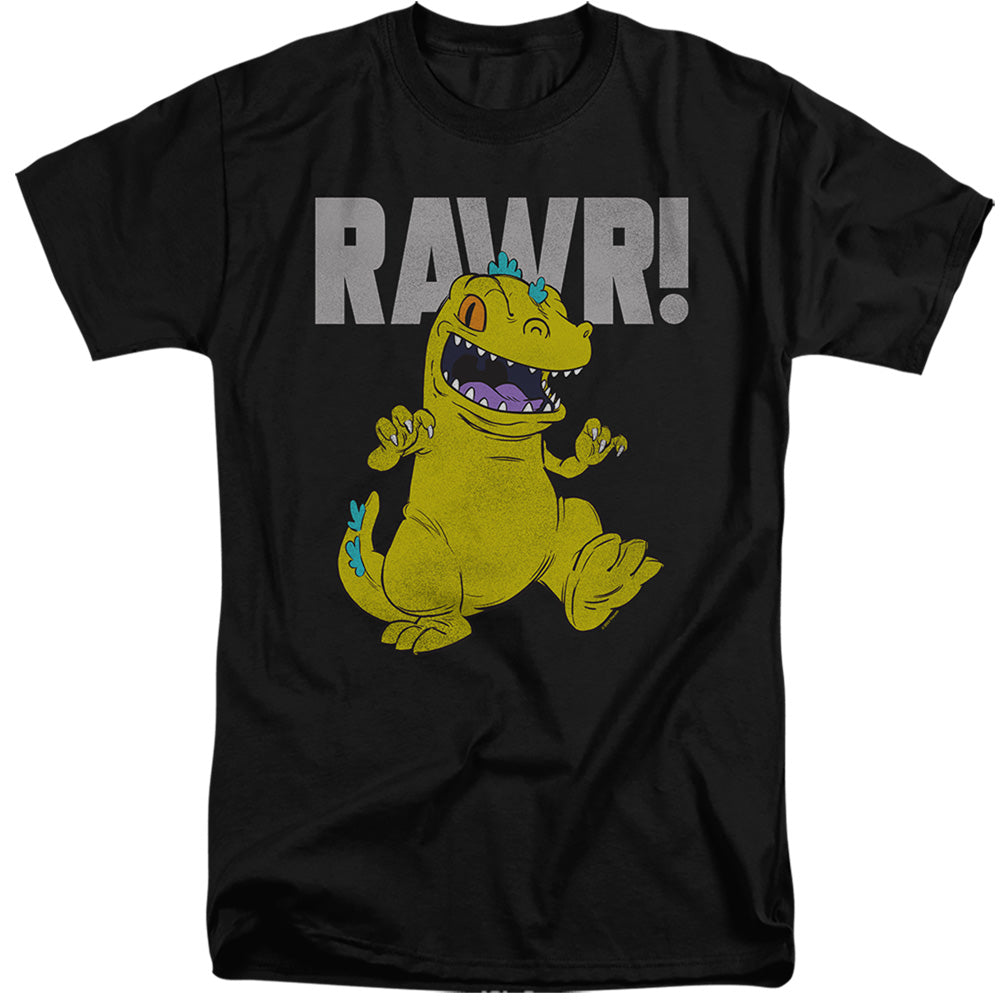 Rugrats Reptar Mens Tall T Shirt Black Officially Licensed