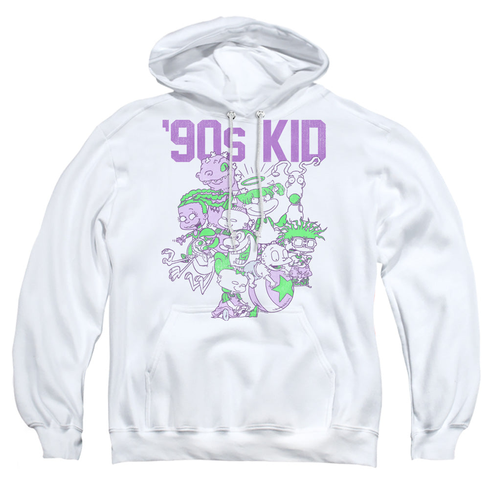 Nickelodeon 90S 90'S Kid Mens Hoodie White Officially Licensed