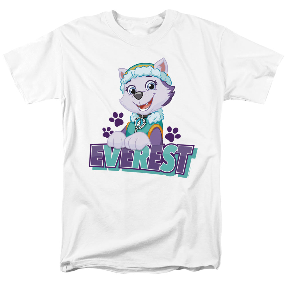 Paw Patrol Everest Mens T Shirt White Officially Licensed