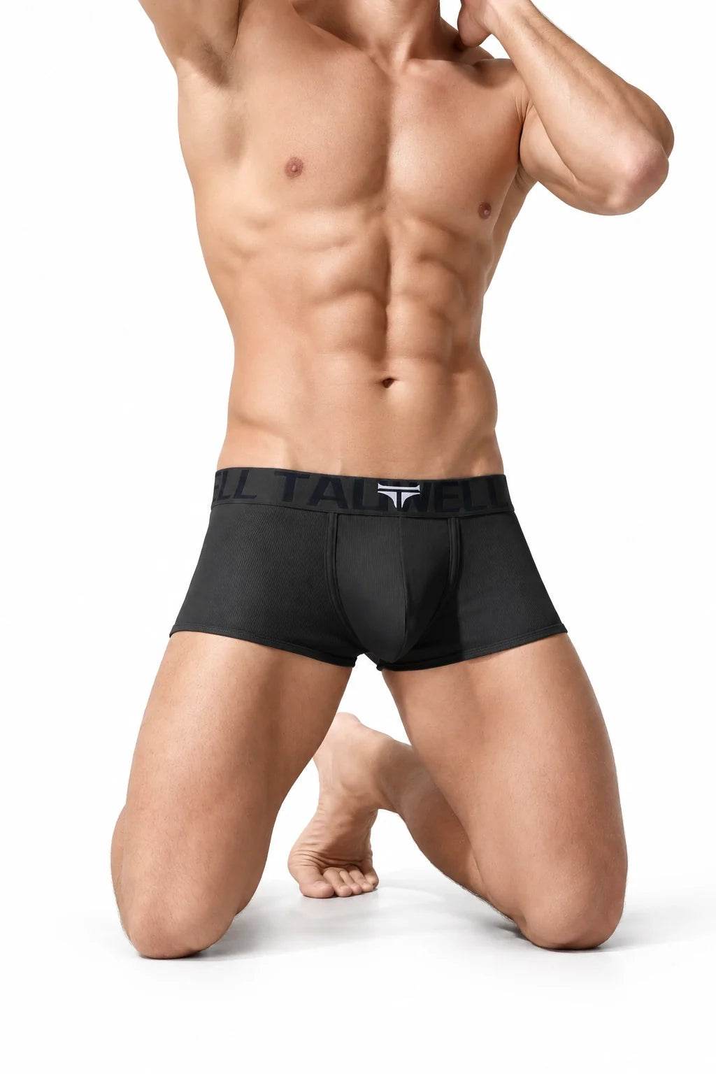 Men's Solid Color Boxer Briefs , Cotton Comfort