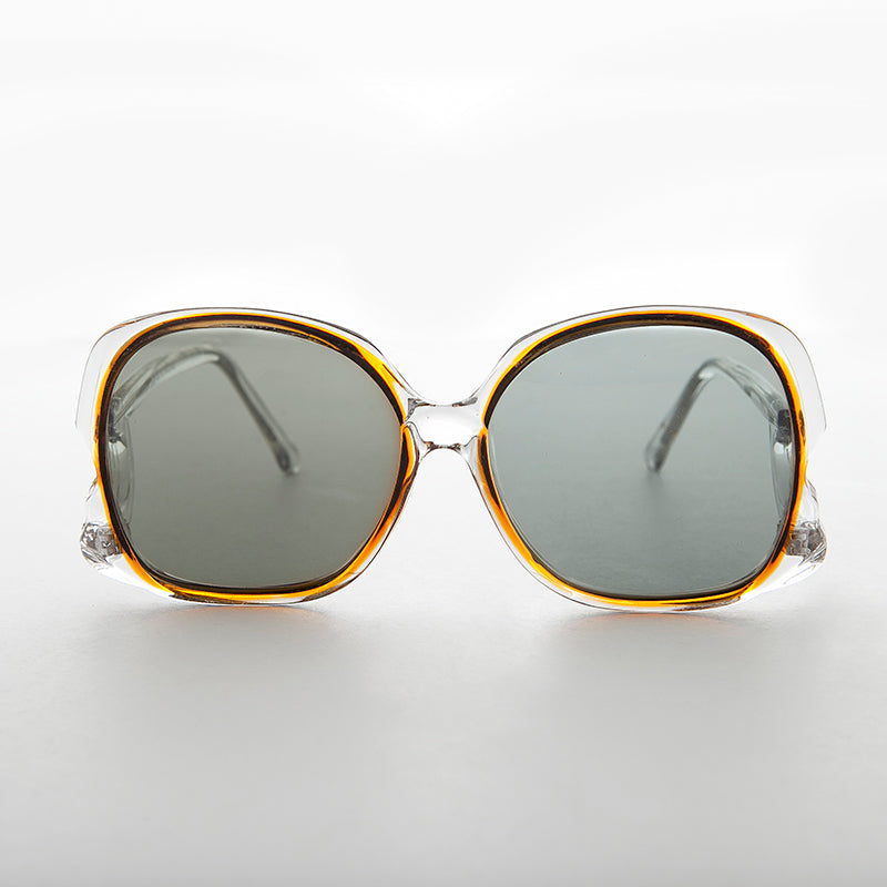 Round Oversize Boho Women's Vintage Sunglass - Nova