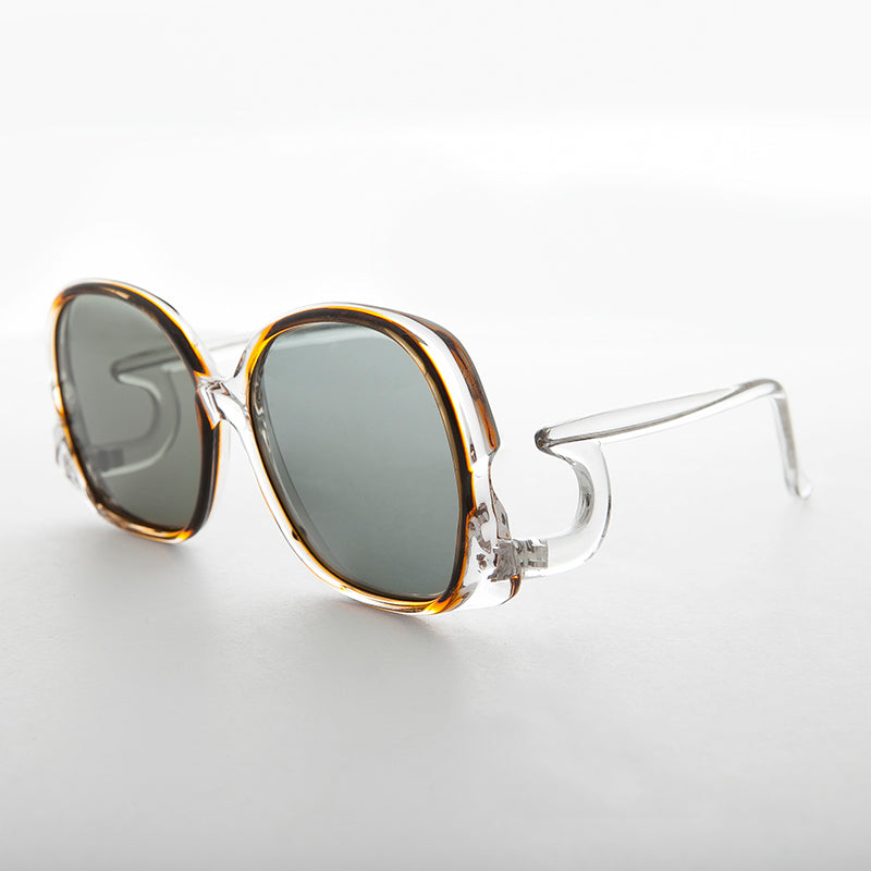 Round Oversize Boho Women's Vintage Sunglass - Nova