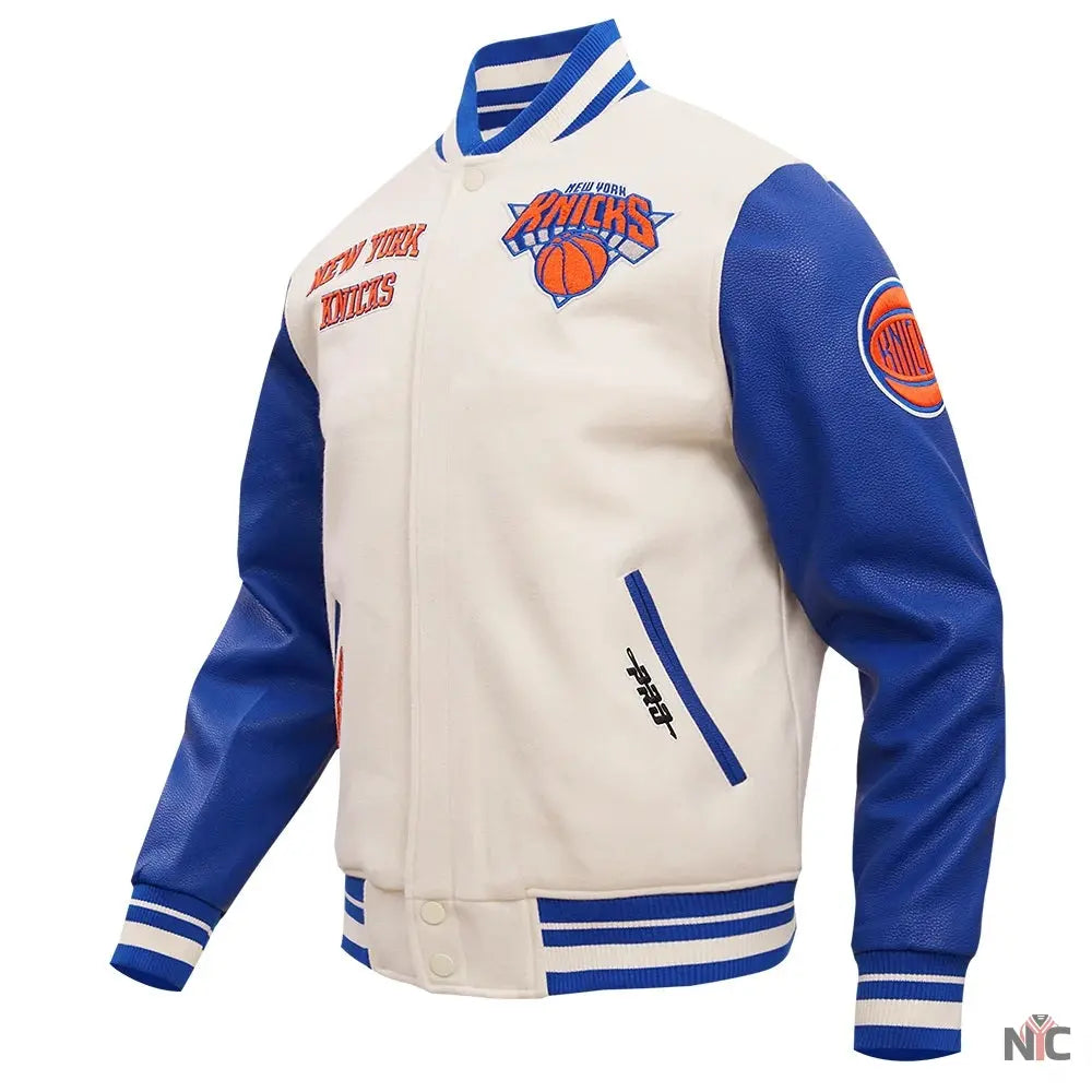 NY Knicks Retro Classic Varsity Jacket