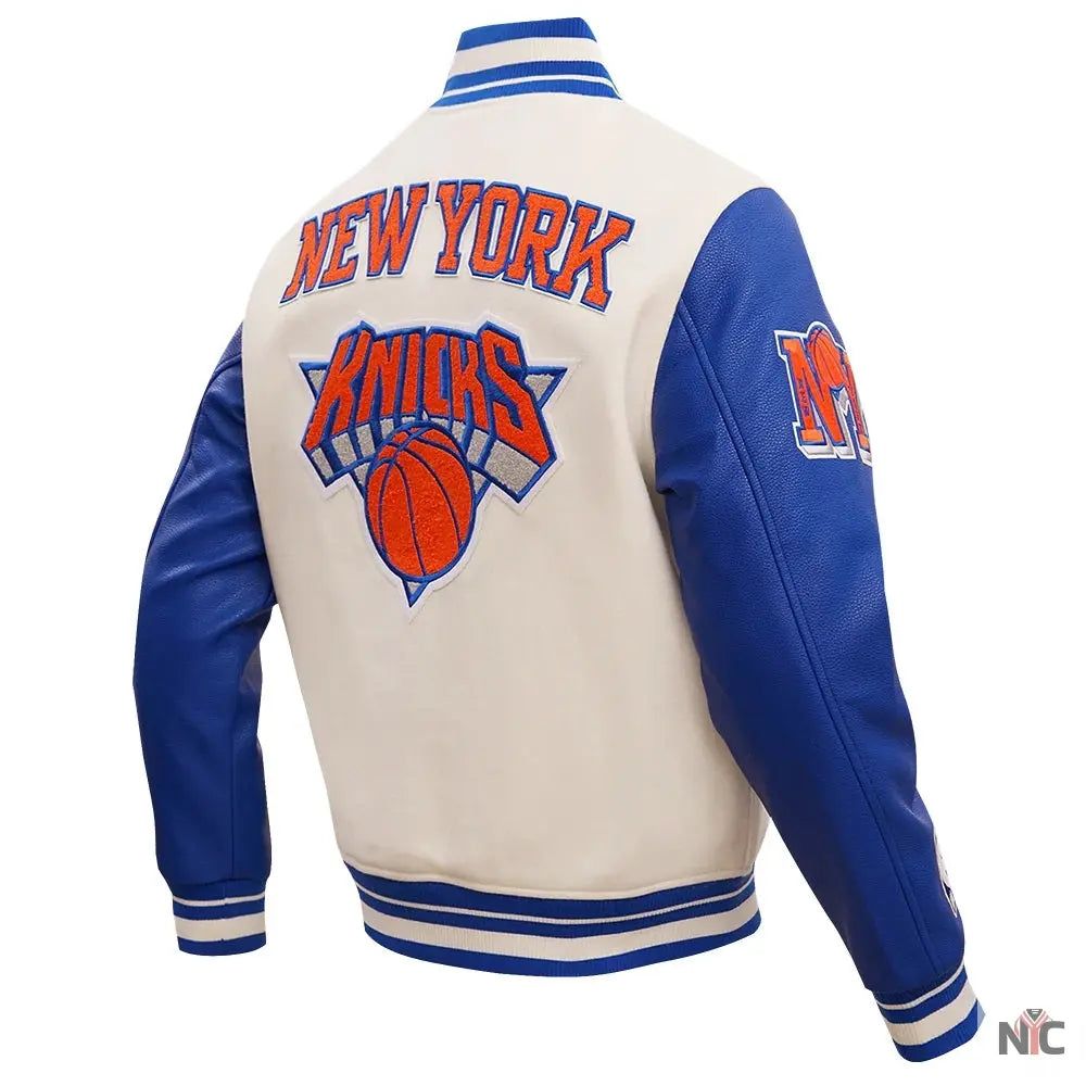 NY Knicks Retro Classic Varsity Jacket