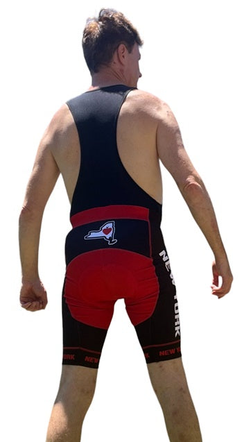 New York Men's Cycling Bib Shorts (Large)