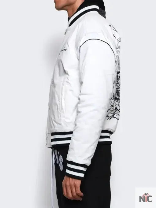 Nahmias Donovan Mitchell White Jacket