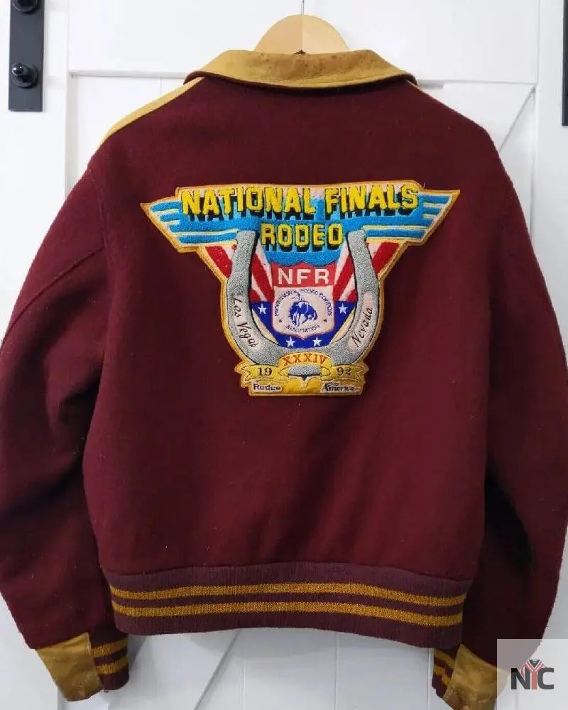 National Finals Rodeo 1992 Las Vegas Varsity Jacket