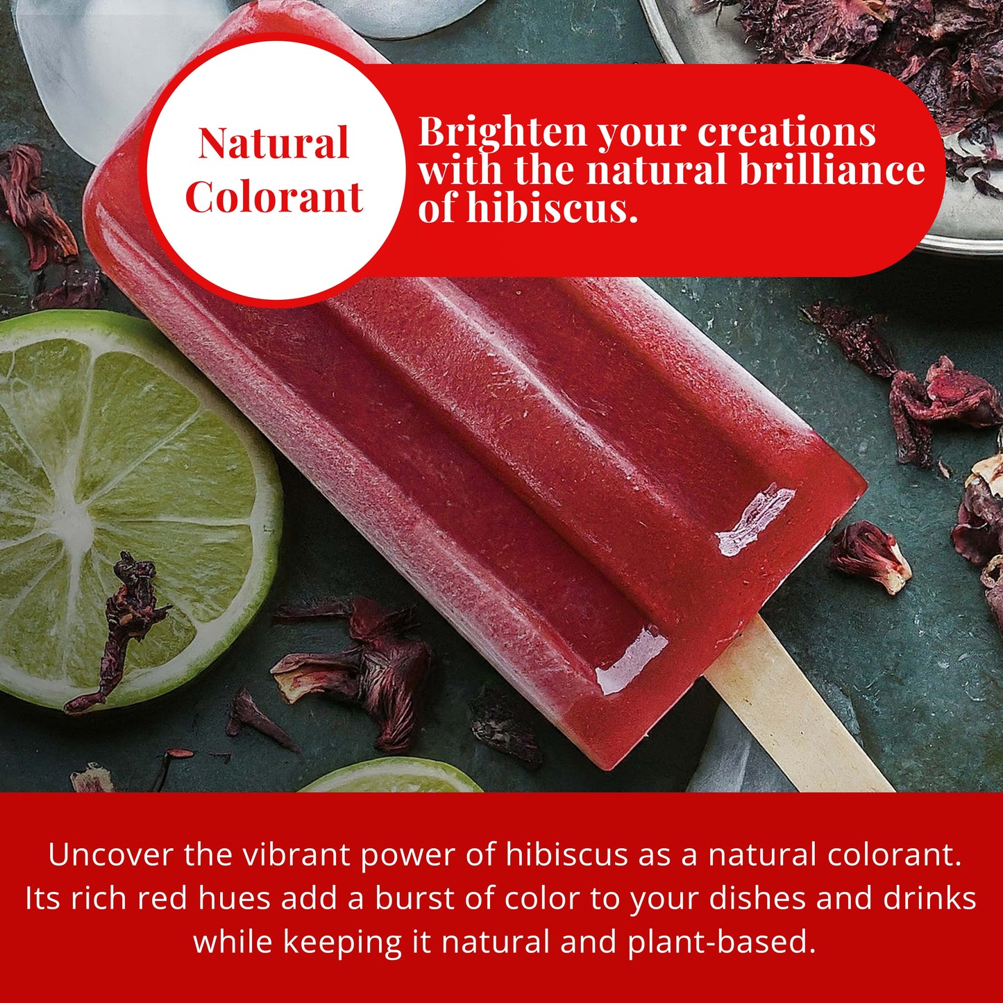 Akshit 75 Hibiscus Tea Bags, Pure Hibiscus Tea, Te De Hibisco from 100% Dried Hibiscus Flowers, Caffeine Free, Sugar Free