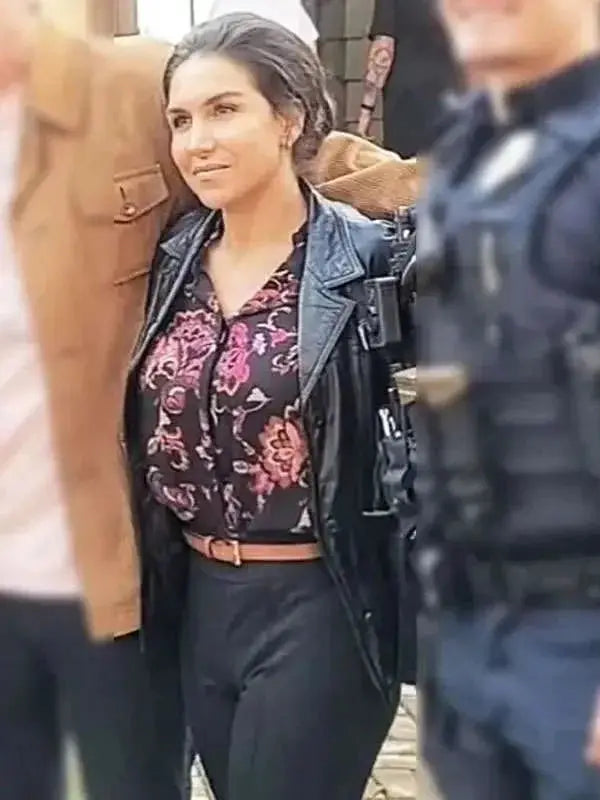Neighborhood Watch Cecile Cubiló Leather Jacket