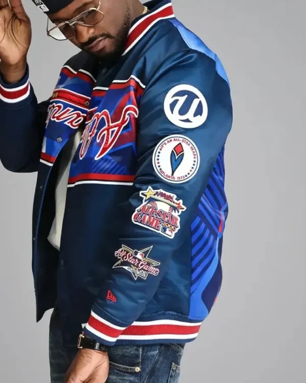 Atlanta Braves Usher x New Era Varsity Jacket