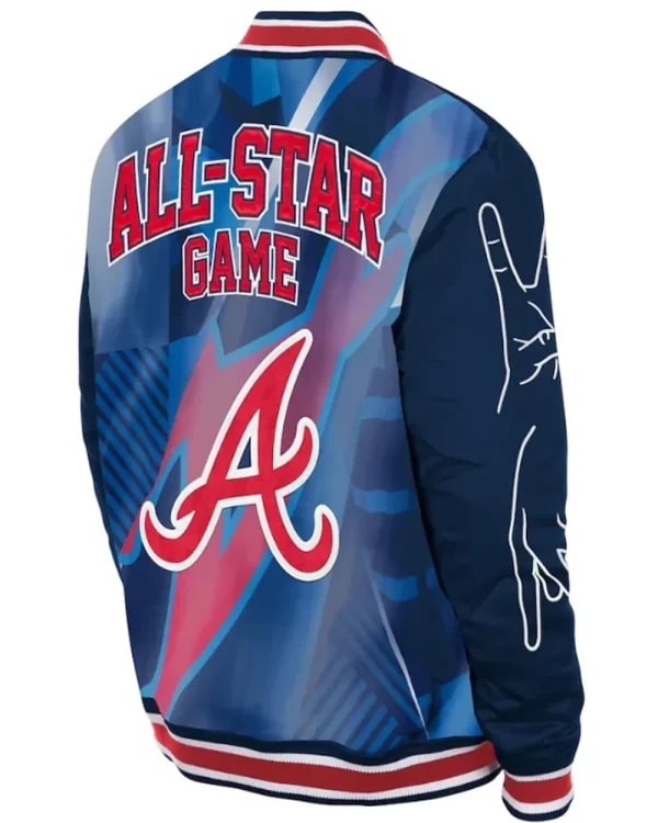 Atlanta Braves Usher x New Era Varsity Jacket