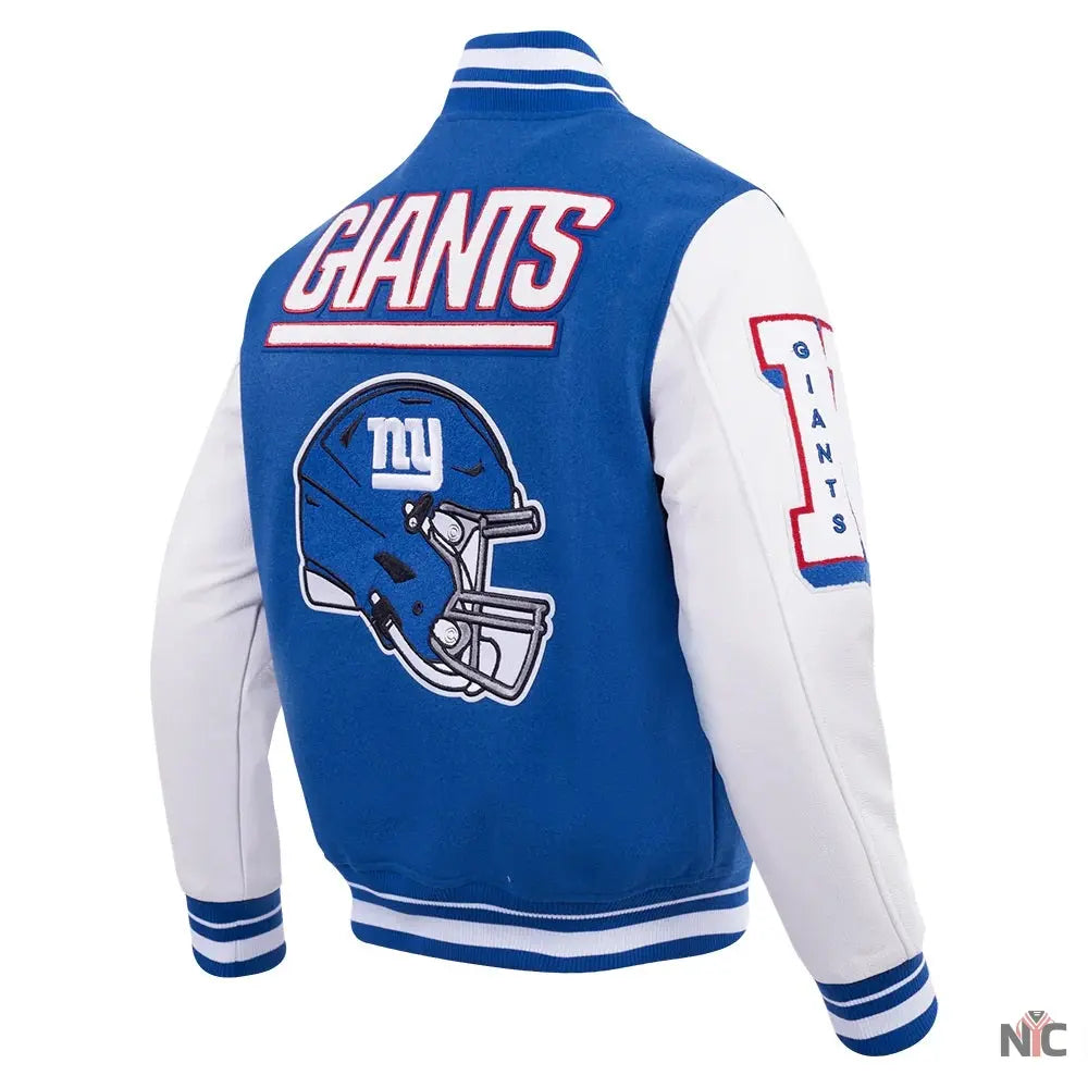 New York Giants Mashup Varsity Jacket