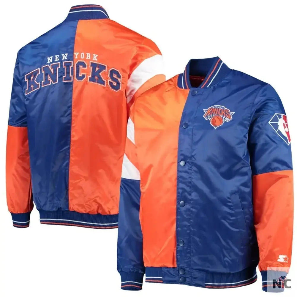 New York Knicks 75th Anniversary Leader Color Block Jacket
